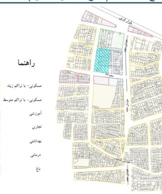 ساماندهی کالبدی فضایی خیابان مجد مشهد تحلیل و