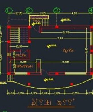 دانلود پروژه کد مسکونی 2طبقه