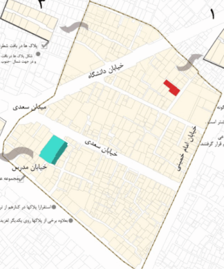 نمونه طرح 3 شهرسازی محدوده بین خیابان دانشگاه مشهد ، خیابان امام خمینی مشهد ، خیابان مدرس مشهد