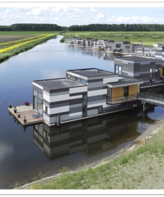 تحلیل معماری خانه‌های شناور Drijf in Lelystad هلند