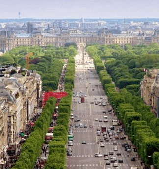 تحلیل وبرسی خیابان شانزه ‌لیزه فرانسه Champs Élysées 