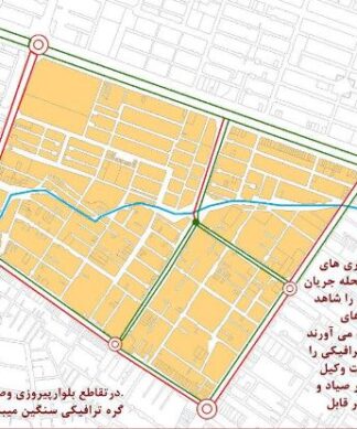 مبانی طراحی حمل نقل محدوده محله حافظ مشهد