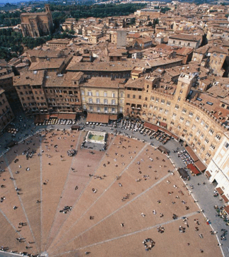 تحلیل وبرسی میدان کامپو Piazza del Campo