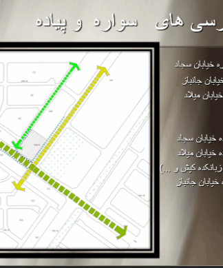 مطالعات طرح 3 ساختمان تجاری ماشین آنالیز سایت