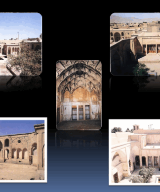 پروژه تحلیل و بررسی خانه طباطبایی (کاشان)