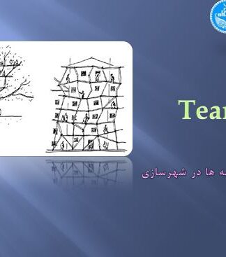 سیر اندیشه ها در شهرسازی تیم تن Team X