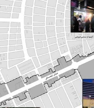 نمونه طرح 3 شهرسازی و شیت تحلیل و بررسی خیابان کوهسنگی مشهد