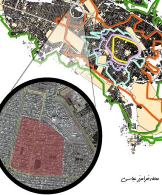 تحلیل فضای شهری محله فرامز عباسی مشهد