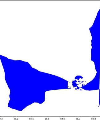 لایه GIS و شیپ فایل شهر گناباد