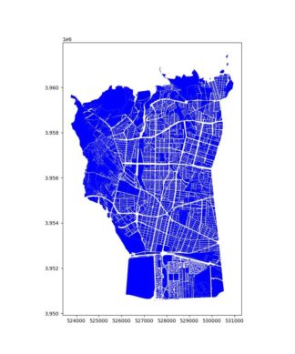 لایه GIS و شیپ فایل منطقه 5 تهران