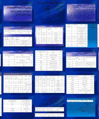 پروژه طرح توجيهی توليد قطعات لاستيكی