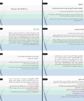 نظریه های مشاوره و روان درمانی