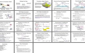 Reaction and Transition State Theory Computational Chemistry Overview