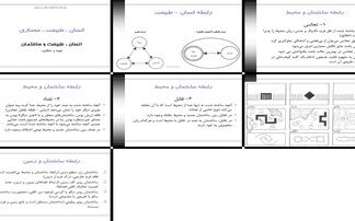 تحلیل روابط انسان، طبیعت و معماری تجانس، تضاد، تقابل و ارتباط ساختمان