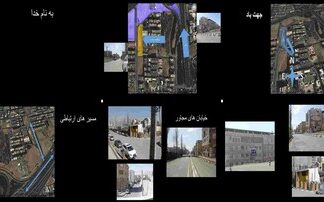 تحلیل موقعیت سایت ستاری از نظر جهت باد و دسترسی