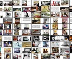 سبک مدرن اصول، ویژگی‌ها و کاربرد پالت رنگی مسطح و زنده در