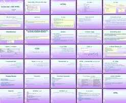 دانلود پاورپوینت آموزش HTML، CSS و Javascript