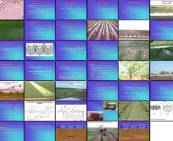 دانلود پاورپوینت انواع روش های آبیاری سطحی، نواری، کرتی، نشتی، بارانی، قطره ای و