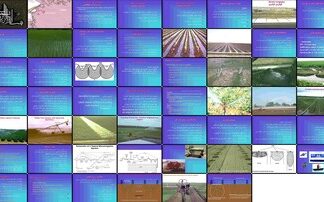 دانلود پاورپوینت انواع روش های آبیاری سطحی، نواری، کرتی، نشتی، بارانی، قطره ای و
