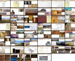 دانلود پاورپوینت اهرام مصر از شکل‌گیری تا تحولات معماری و تاریخی