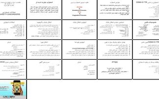 دانلود پاورپوینت راهنمای جامع اختلالات اضطرابی علائم، انواع (پانیک، فوبیا، وسواس)، علل، تشخیص و