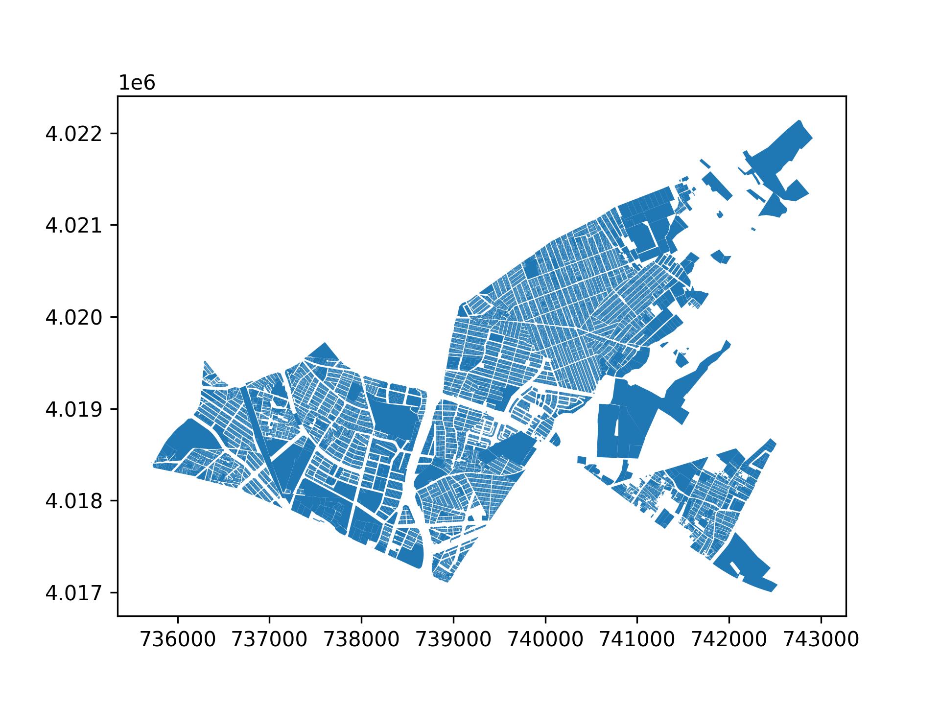 #شیپ فایل 📥 دانلود شیپ فایل قطعات شهر مشهد - منطقه پنج