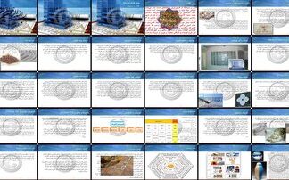 دانلود پاورپوینت کاشی و سرامیک تاریخچه، مواد اولیه، فرآیند تولید، انواع و کاربردها