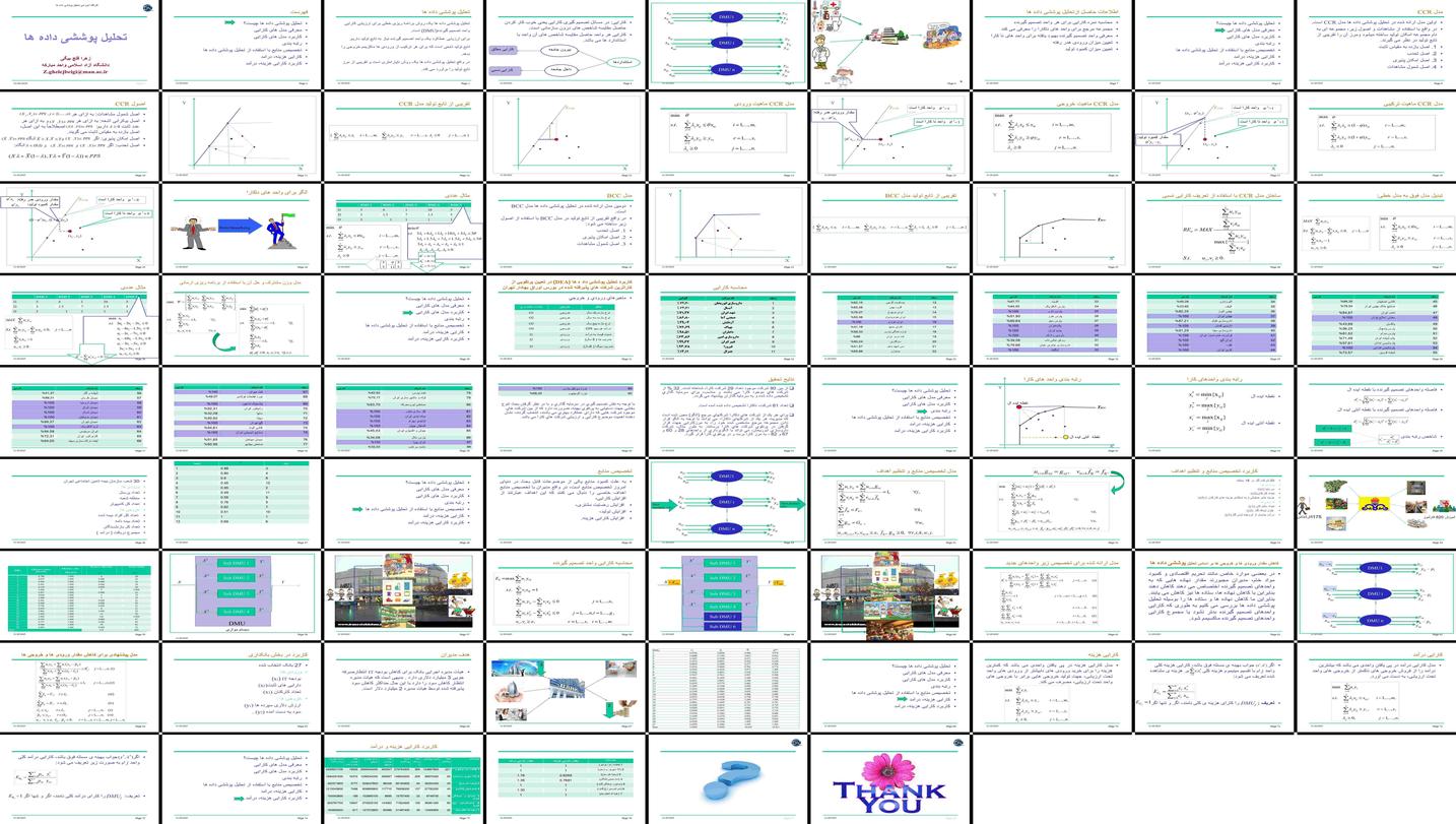 دانلود پروژه بررسی تحلیل پوششی داده‌ها مدل‌ها کاربردها و ارزیابی کارایی