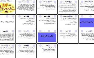 دانلود پروژه بررسی تقلبات مواد غذایی انواع پیامدها و اهمیت مبارزه