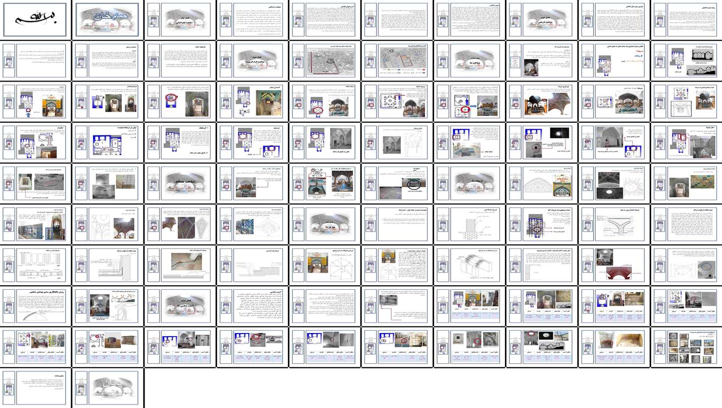 دانلود پروژه بررسی شناخت جغرافیایی و تاریخی حمام خان کاشان