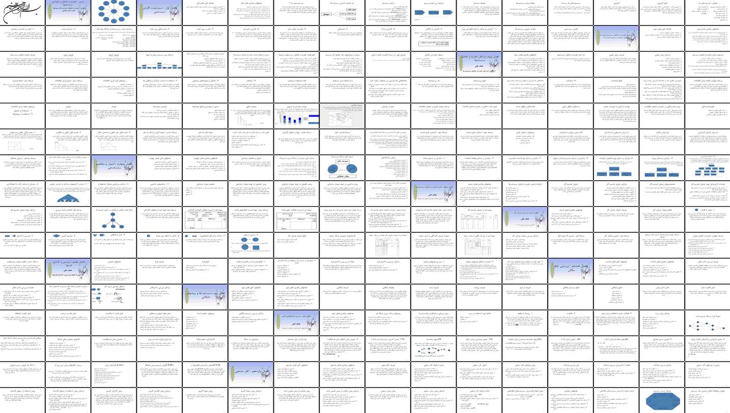 دانلود پروژه بررسی مفاهیم سیستم نگرش سیستمی و تجزیه و تحلیل سیستم‌ها