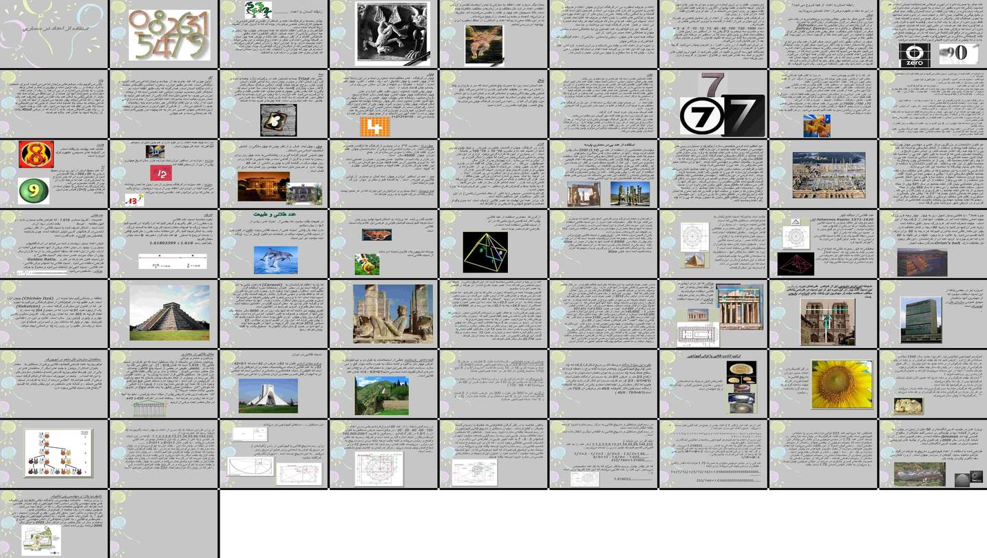 دانلود پروژه بررسی نقش اعداد در معماری و فرهنگ ایران و جهان
