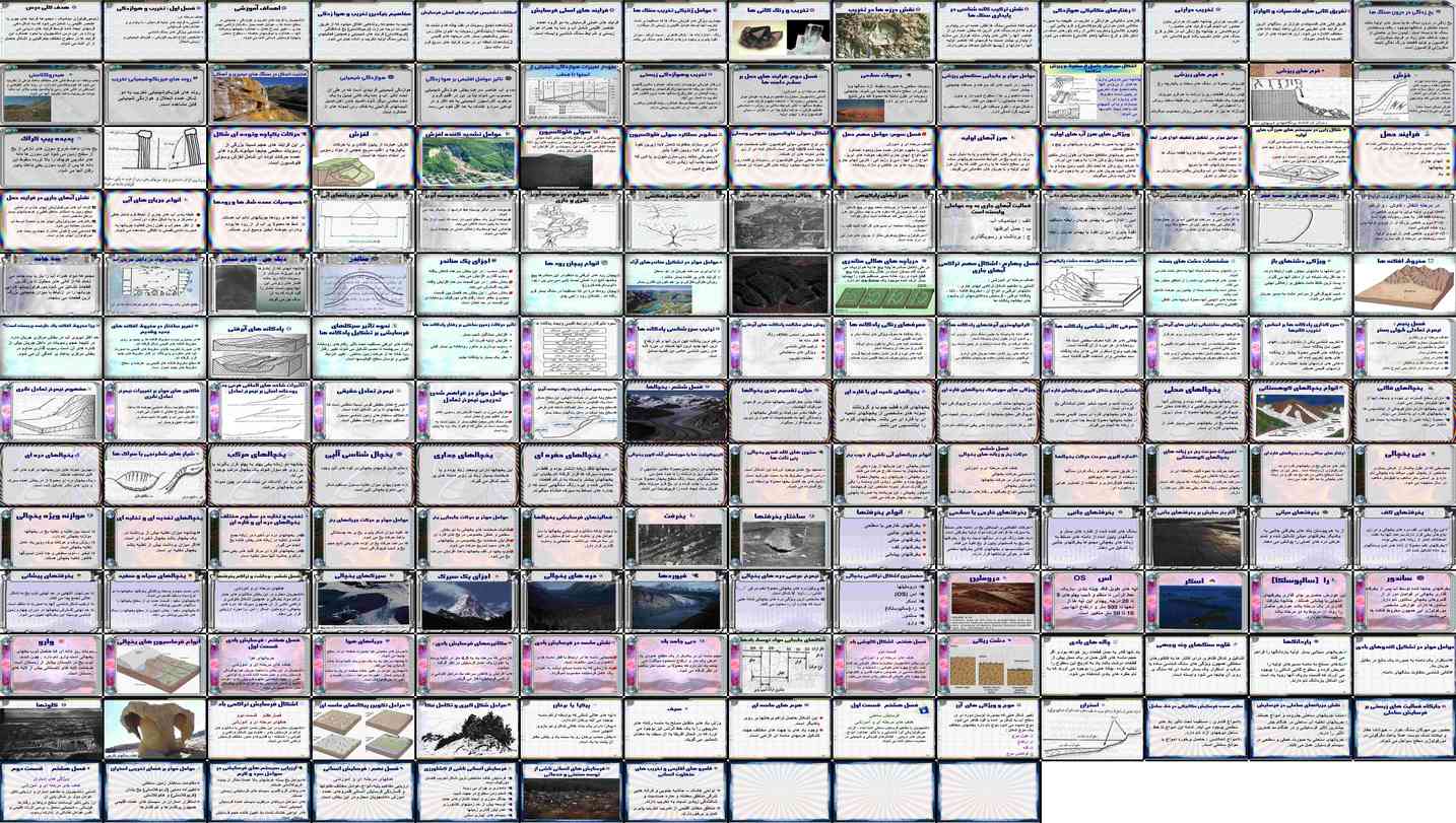 دانلود پروژه بررسی نقش هوازدگی و فرسایش در ژئومورفولوژی دینامیک