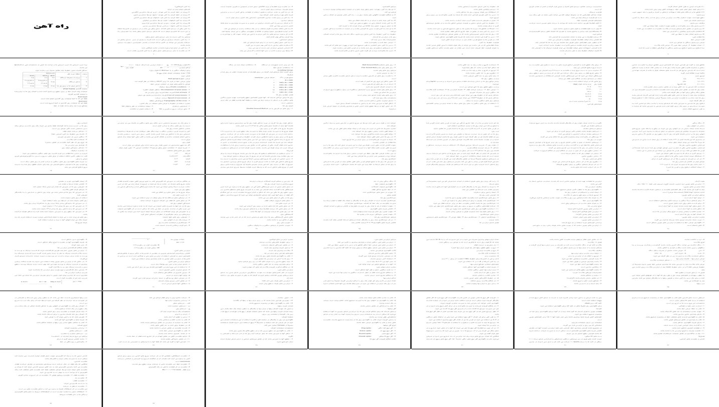 بررسی نقش و مزایای راه آهن در توسعه سیاسی اقتصادی و اجتماعی