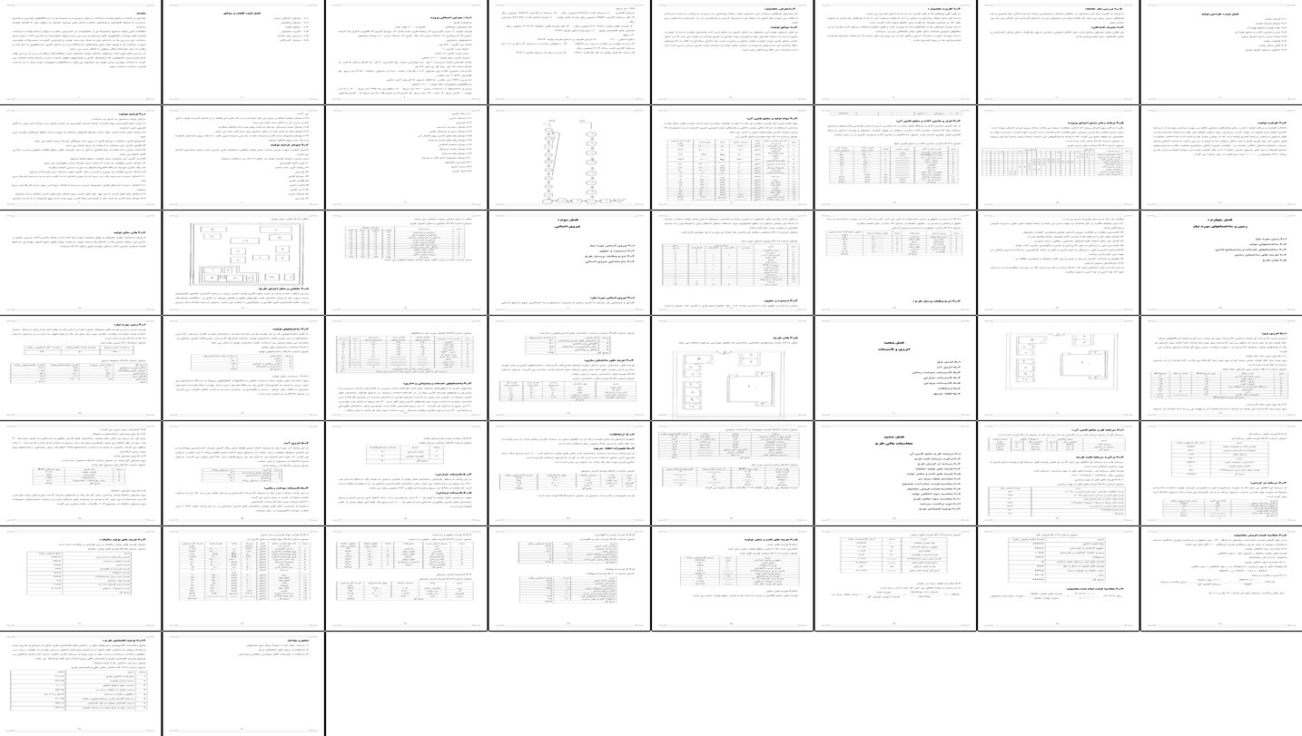 بررسی و تحلیل تولید نورافکن فرایند مواد اولیه ماشین‌آلات و ظرفیت