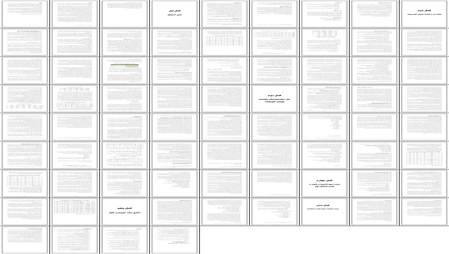 دانلود پروژه بررسی و تحلیل عوامل موثر بر توسعه فیزیکی شهر بهاباد