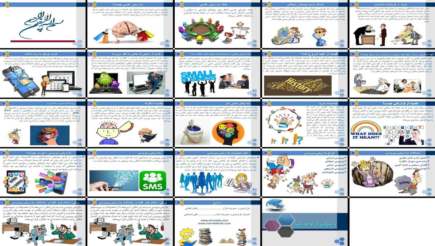 دانلود پروژه تحلیل نقش بازاریابی عصبی و ویروسی در تصمیمات خرید مشتریان