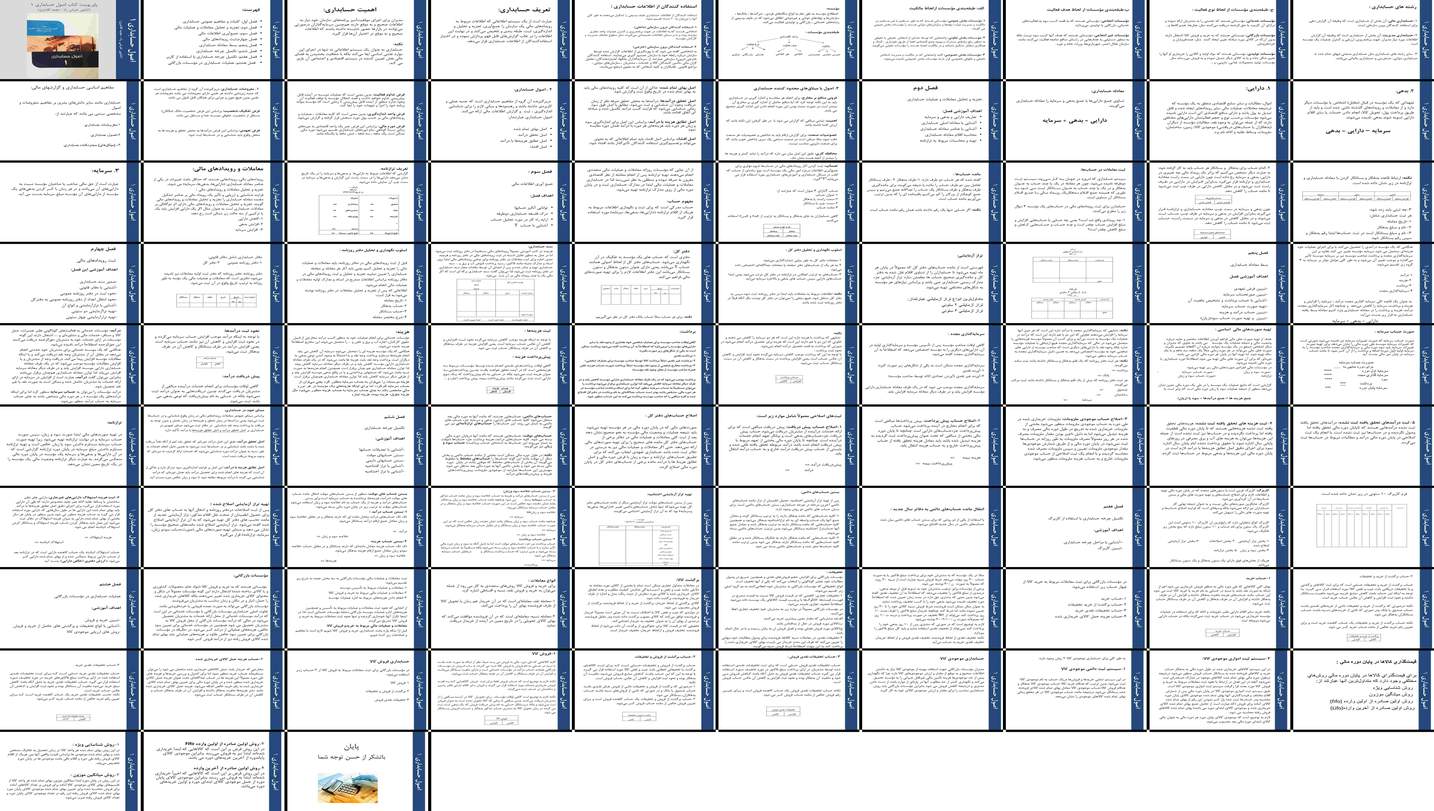 دانلود پروژه تحلیل و بررسی مفاهیم و اصول حسابداری مالی