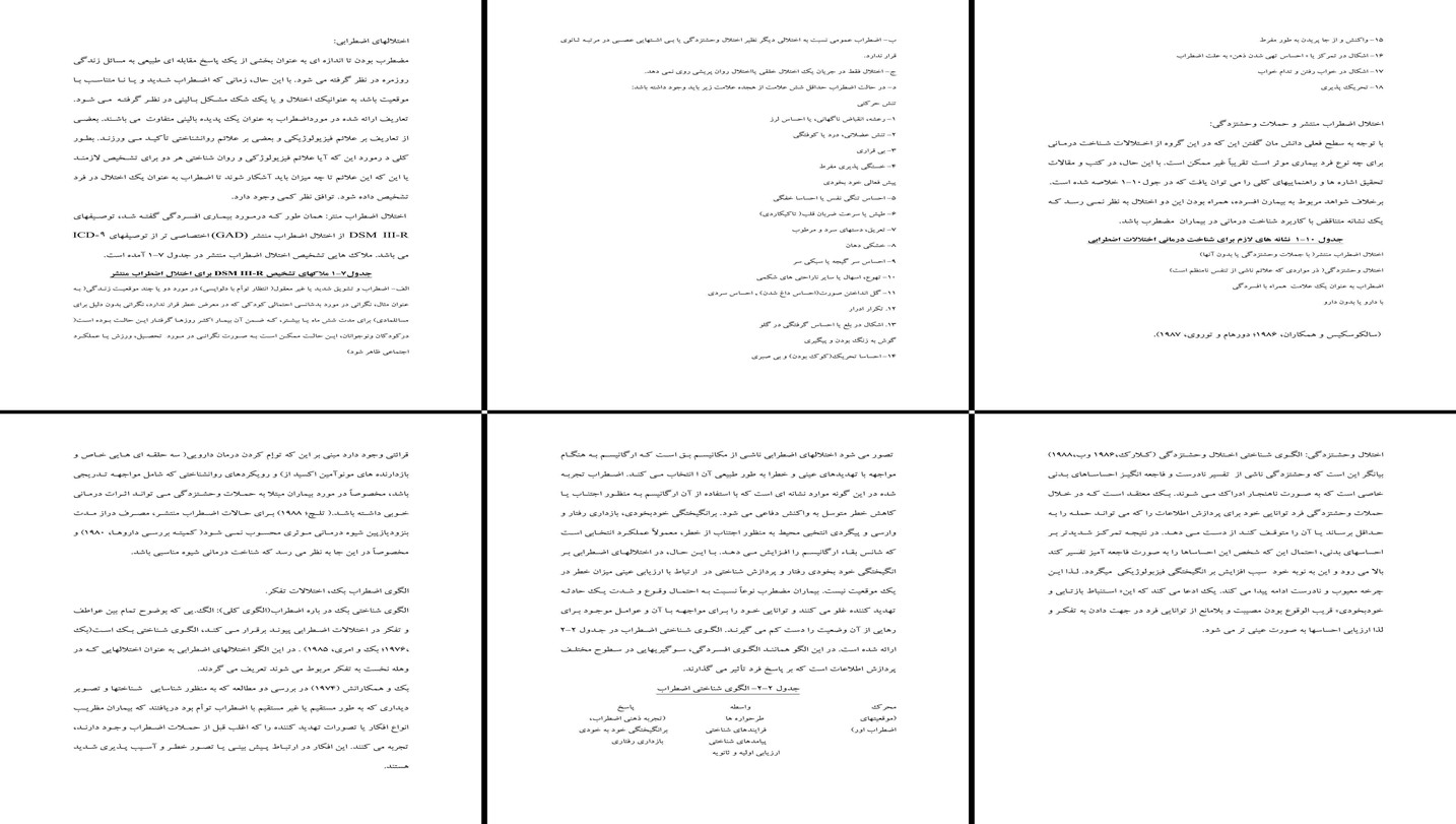 تحلیل جامع اختلالات اضطرابی مدل شناختی بک و راهنمای تشخیص و درمان