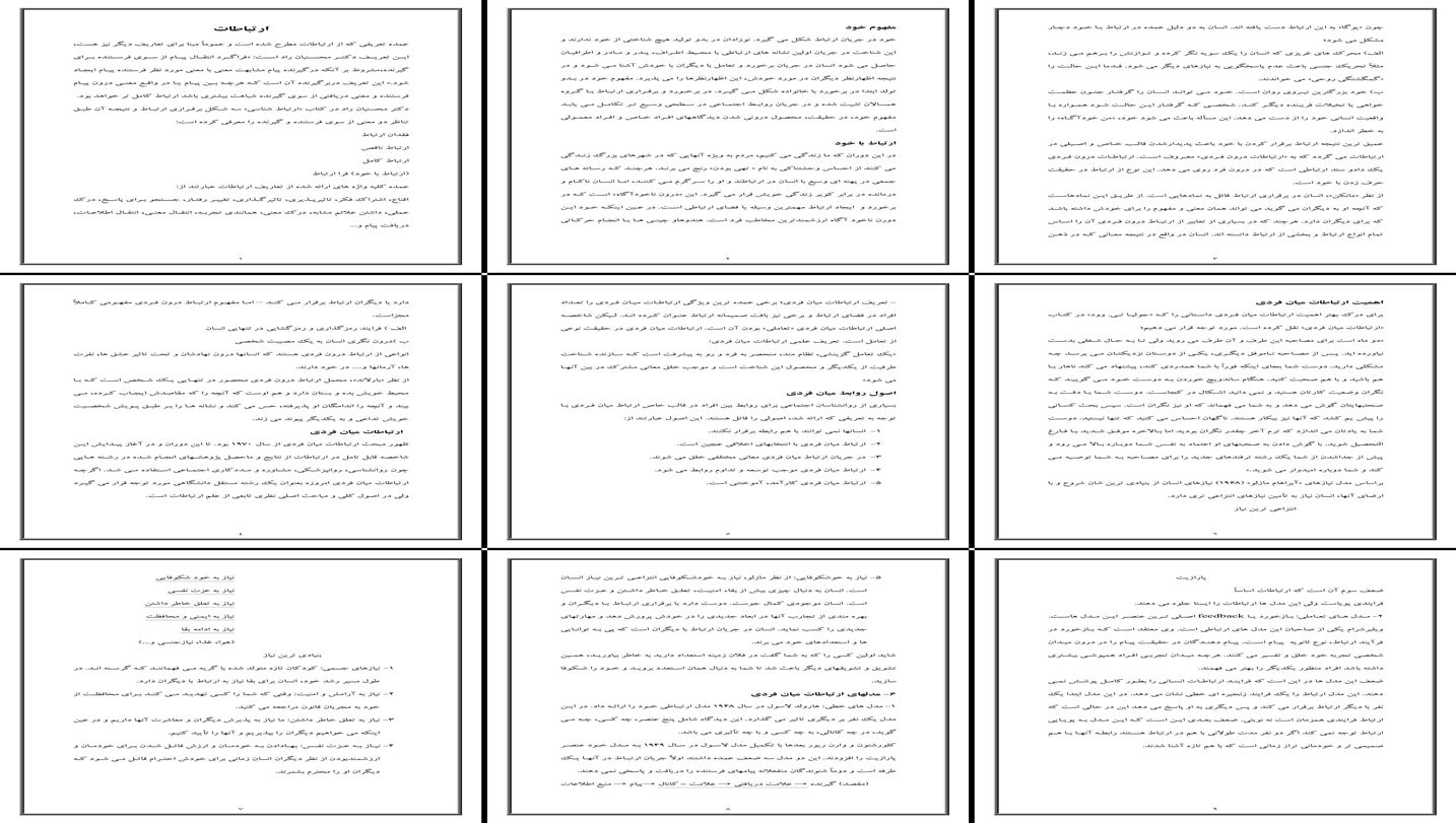 تحلیل جامع ارتباطات انسانی از خودشناسی تا تعاملات بین فردی
