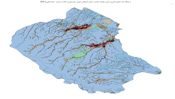GIS و پایگاه داده جامع کاربری اراضی طرقبه شاندیز؛ شامل لایههای شهری، غیرشهری، باغات و صنع