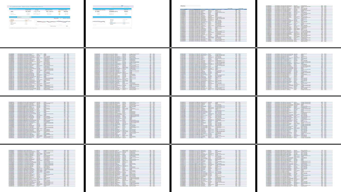 فایل اکسل داشبورد تحلیل عملکرد مرکز تماس و فروش