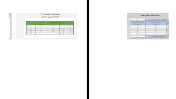 فایل اکسل محاسبه مالیات حقوق 1402 جدول پلکانی و فرمول