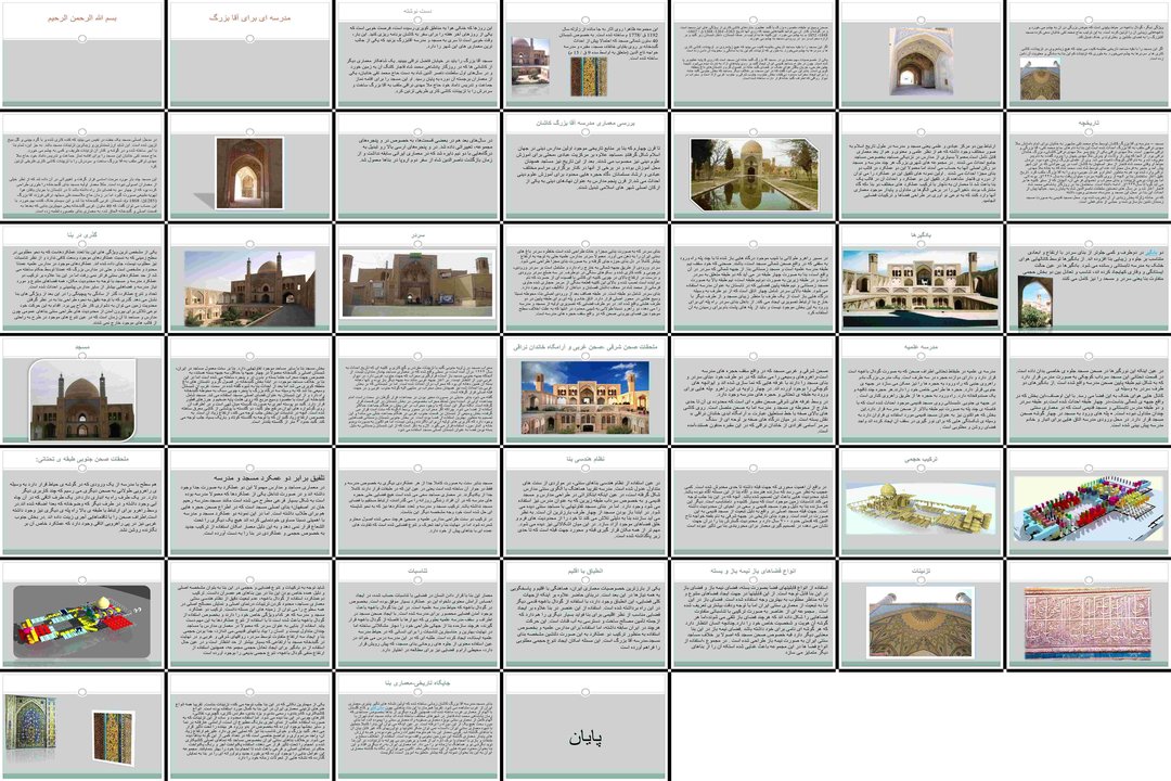 مسجد و مدرسه آقابزرگ کاشان شاهکار معماری دوره