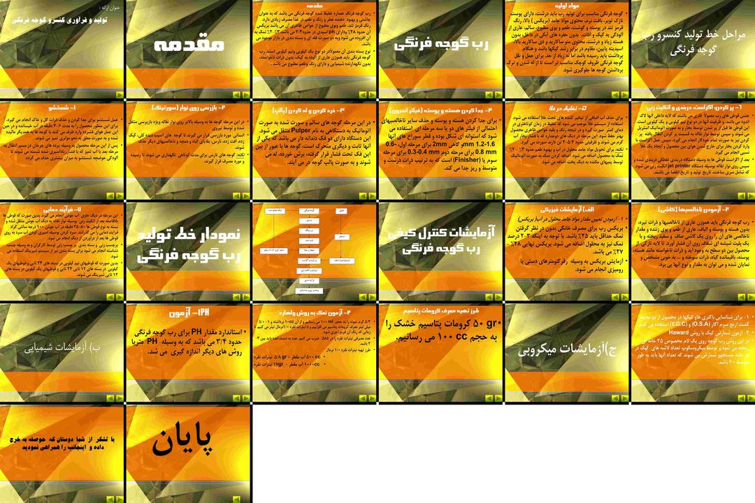 فرآیند تولید و کنترل کیفیت رب گوجه فرنگی